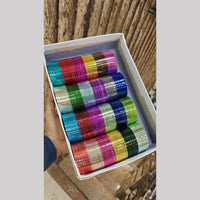 Pooja Bangles Designer Multi Color Bangles Set