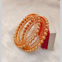 Pooja Bangles Designer Beads Bangles Set