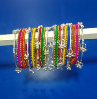 Pooja Bangles Stylish Kashmiri Velvet Bangles Set