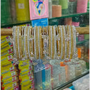Pooja Bangles Classic Austrian Stone Kashmiri Ghungroo Bangles Set