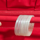 Pooja Bangles Glossy Transparent Jelly Bangles Set