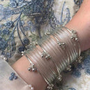 Pooja Bangle Kashmiri Ghungroo Transparent Jelly Bangles Set