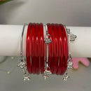 Pooja Bangles Classic Kashmiri Ghungroo Glass Bangles Set