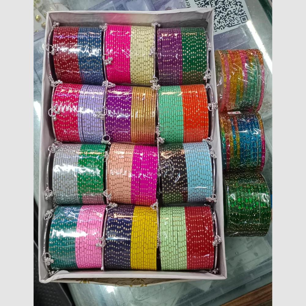 Pooja Bangles Fancy Wedding Wear Raindrop Kashmiri Bangles Set