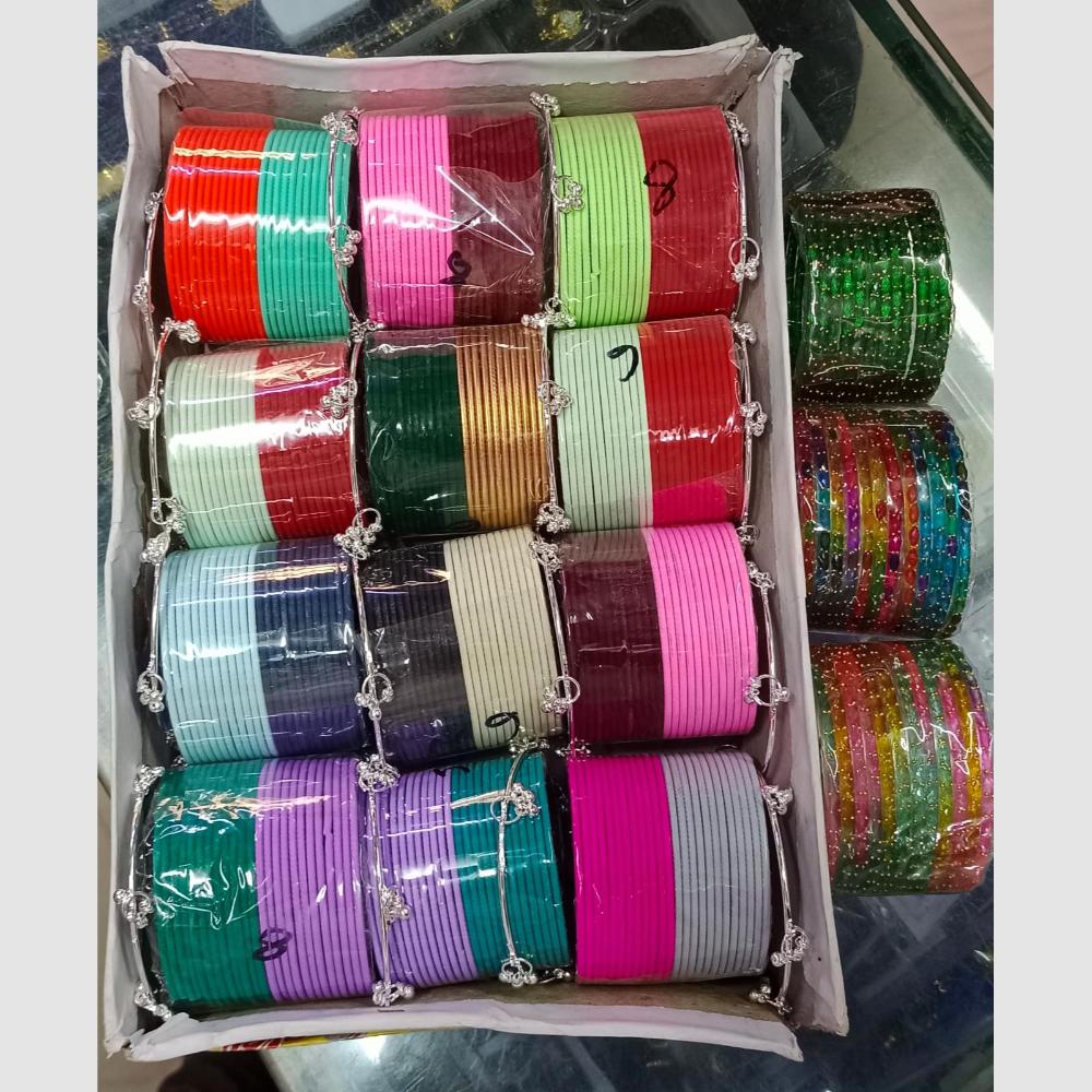 Pooja Bangles Fancy Wedding Wear Kashmiri Bangles Set