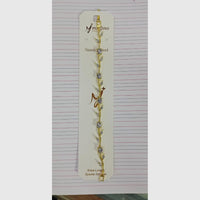 Pooja Bangles Gold Plated Crystal Stone Openable Bracelet