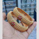 Pooja Bangles Traditional Pota Stone Bangles Set for Women 