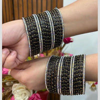 Pooja Bangles Luxury Austrian Stone Glass Wedding Wear Bangles Set