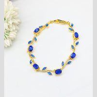 Pooja Bangles Trendy Crystal Stone Viral Bracelet