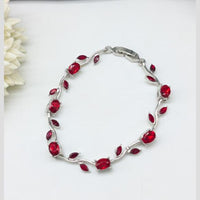 Pooja Bangles Trendy Crystal Stone Viral Bracelet