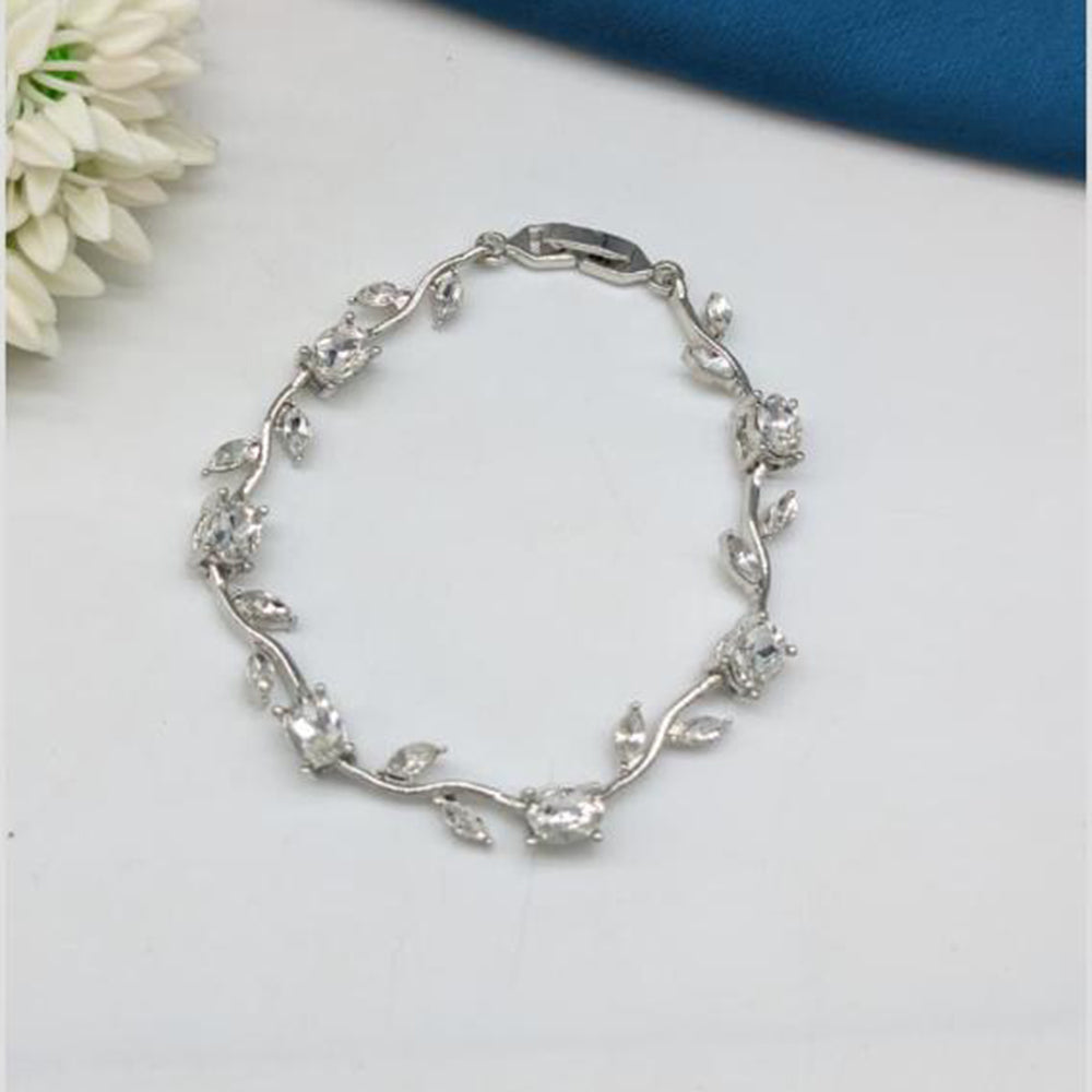 Pooja Bangles Trendy Crystal Stone Viral Bracelet