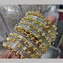 Pooja Bangles Glossy Jelly Glass Traditional Kashmiri Bangles Set