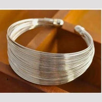 Pooja Bangles Classic Silver Plated Bracelet