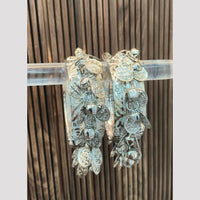 Pooja Bangles Vintage Oxidised Plated Ghungroo Bangles Set