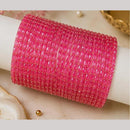 Pooja Bangles Raindrop Glass Fancy Bangles Set