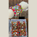 Pooja Bangles Navratri Special Mirror Shell And Pom Pom Openable Kada for Women -Pack of 4