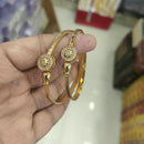 Pooja Bangles Premium Austrian Stone Adjustable Bangles Set