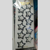 Pooja Bangles Stylish Black Star Side Clip for Women