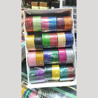 Pooja Bangles Multi Color Metal Fancy Bangles Set