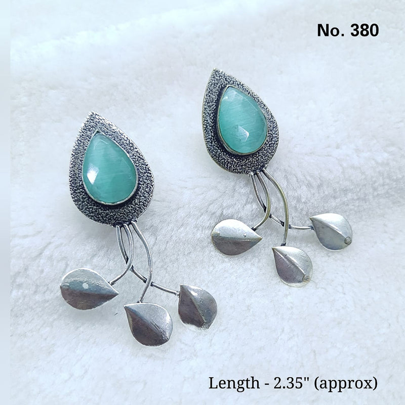 Shubhratnam Jewellers Silver Plated  Dangler Earrings