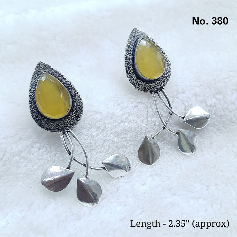Shubhratnam Jewellers Silver Plated  Dangler Earrings