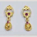 Raiyaraj Pota And Austrian Stone Dangler Earrings