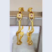 Raiyaraj Shimmering Austrian Stone Detailing Bangles Set