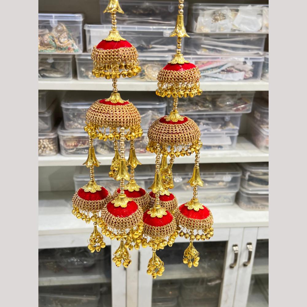 Hira Collections Traditional Gold Plated Bridal Kalire