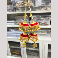 Hira Collections Traditional Gold Plated Bridal Kalire