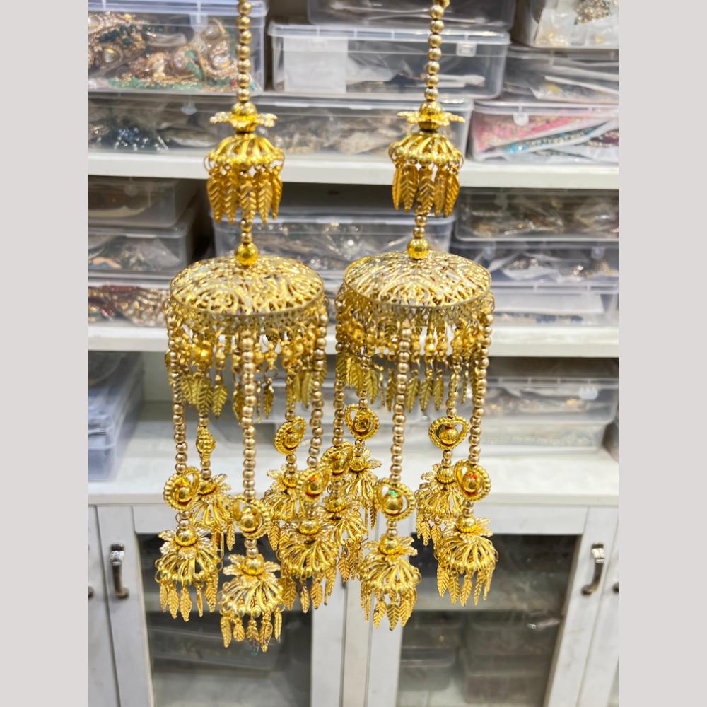 Hira Collections Traditional Gold Plated Bridal Kalire
