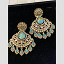 Hira Collections Radiant Bloom Designer Resin & Austrain Stone Dangler Earrings