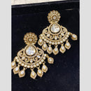 Hira Collections Radiant Bloom Designer Resin & Austrain Stone Dangler Earrings