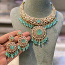 Hira Collection Traditional Kundan & Bead Necklace Set