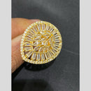 Hira Collections Luxury Sparkling American Diamond Adjustable Ring