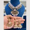 Hira Collections Designer Kundan And Beads Necklace Set For Every Occassions