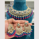 Hira Collections Designer Kundan And Pearl Necklace Set For Every Occassions