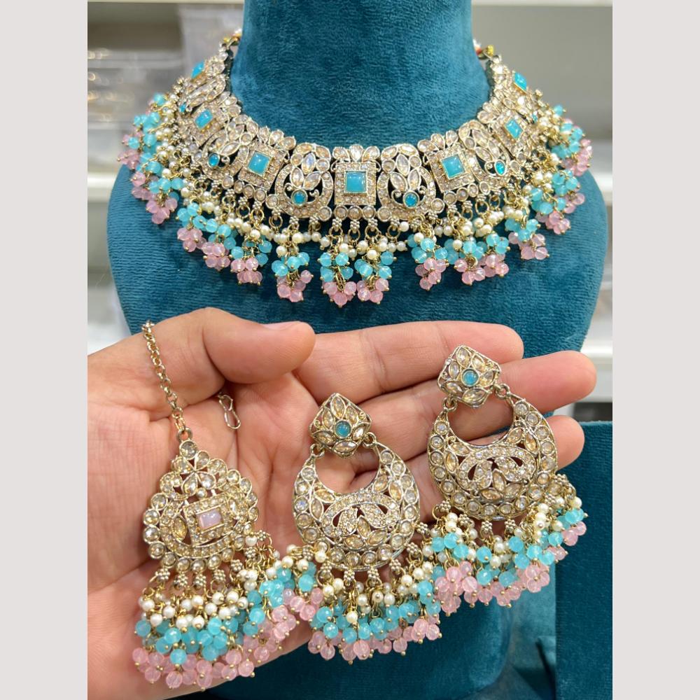 Hira Collections Designer Kundan And Pearl Necklace Set For Every Occassions
