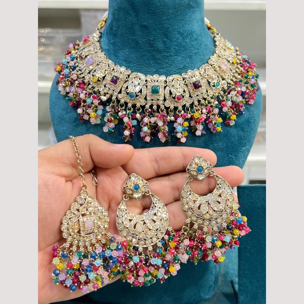 Hira Collections Designer Kundan And Pearl Necklace Set For Every Occassions