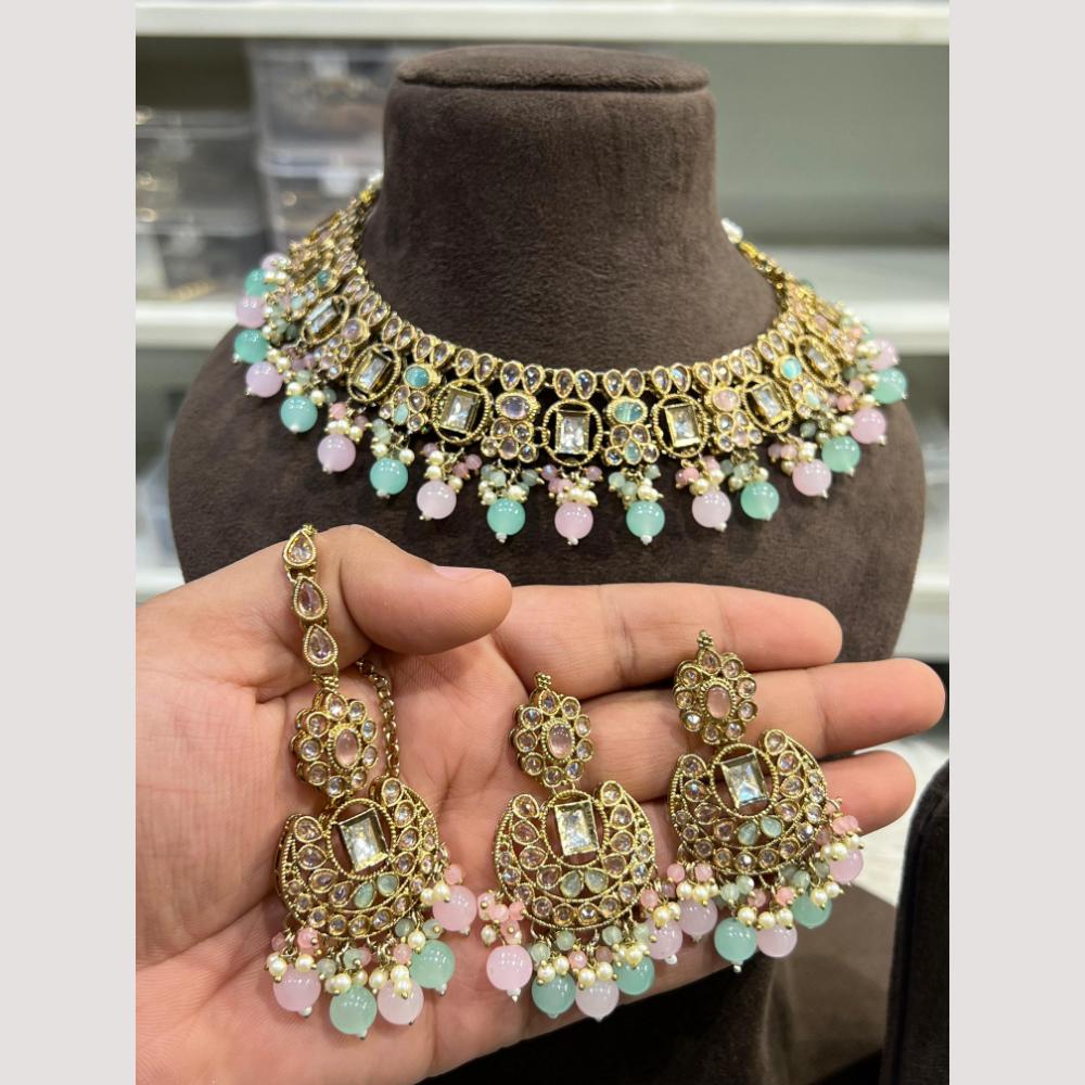 Hira Collections Designer Kundan And Pearl Necklace Set For Every Occassions