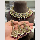 Hira Collections Designer Kundan And Pearl Necklace Set For Every Occassions