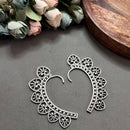 Hira Collections Intricately Designed Oxidised Earcuffs Stylish & Comfortable Ethnic Jewellery