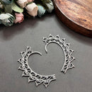 Hira Collections Intricately Designed Oxidised Earcuffs Stylish & Comfortable Ethnic Jewellery