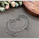 Hira Collections Intricately Designed Oxidised Earcuffs Stylish & Comfortable Ethnic Jewellery