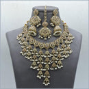 Hira Collections Elegant Austrian Stone Necklace Set For Festive Functions & Special Events