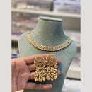Hira Collections Elegant Kundan And Pearl Necklace Set for Weddings & Festive Wear