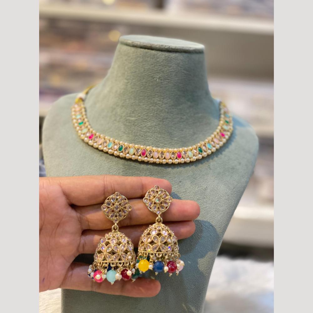 Hira Collections Ethnic Charm Kundan And Pearl Necklace Set for Every Occasion