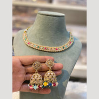 Hira Collections Ethnic Charm Kundan And Pearl Necklace Set for Every Occasion