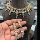 Hira Collection Traditional Kundan And Beads  Necklace Set
