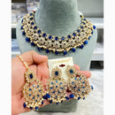 Hira Collections Exquisite Kundan Necklace Set for Engagements and Special Celebrations