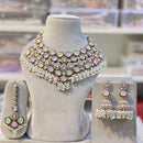 Hira Collection Beautiful Kundan Choker Necklace  Set  With MaangTika For Wedding Occassion